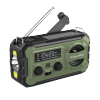 Radio solarne, przenośne radio awaryjne SOS, powerbank 10000mAh, latarka, dynamo, Kruger&Matz
